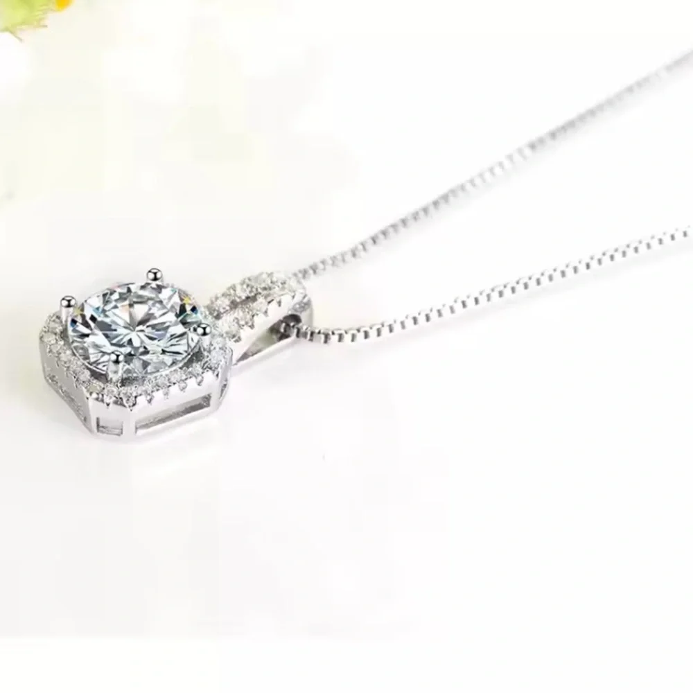 Elegant 925 Silver Jewelry Set with Crystal Accents - Picture 4 of 6